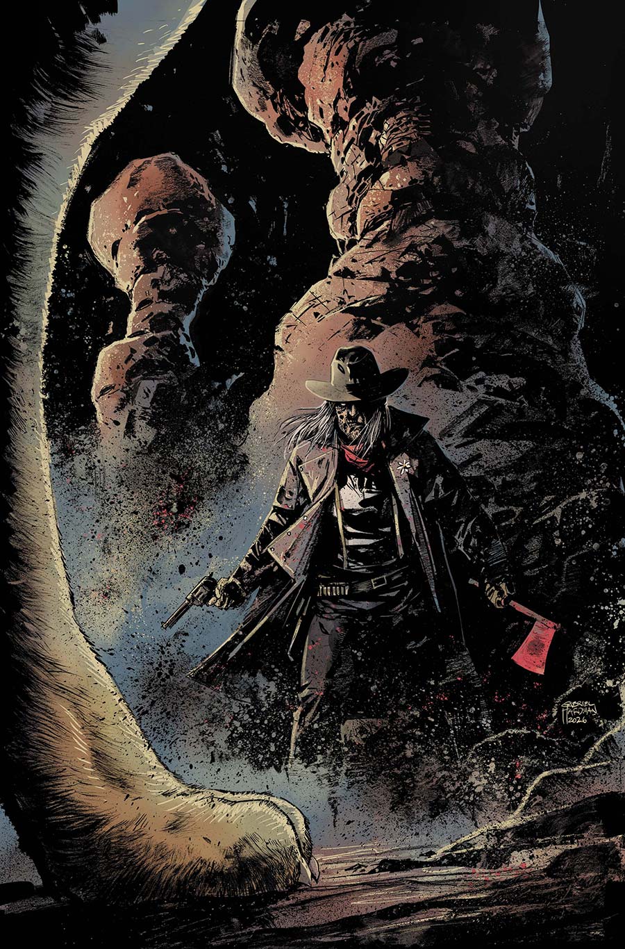 Jonah Hex And The Shadow Of Death #2 Cover C Variant Gabriel Hardman Card Stock Cover (DC Next Level)