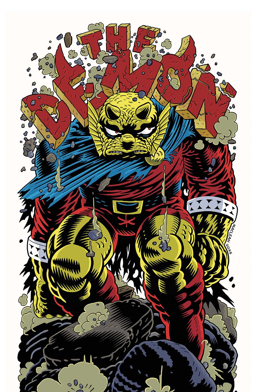 Demon Vol 4 #2 Cover C Variant Andrew MacLean Card Stock Cover (DC Next Level)