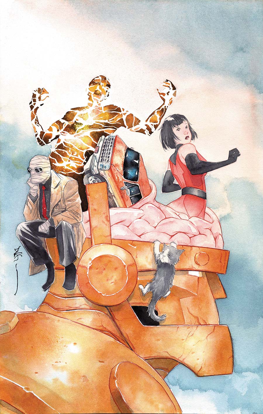 Doom Patrol Vol 7 #3 Cover C Variant Dustin Nguyen Card Stock Cover (DC Next Level)