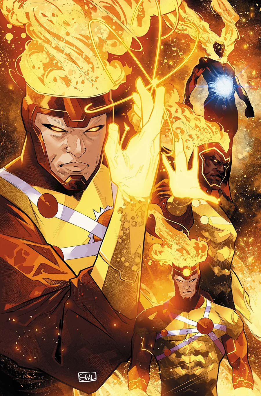 Fury Of Firestorm Vol 2 #8 Cover B Variant Edwin Galmon Card Stock Cover (DC Next Level)