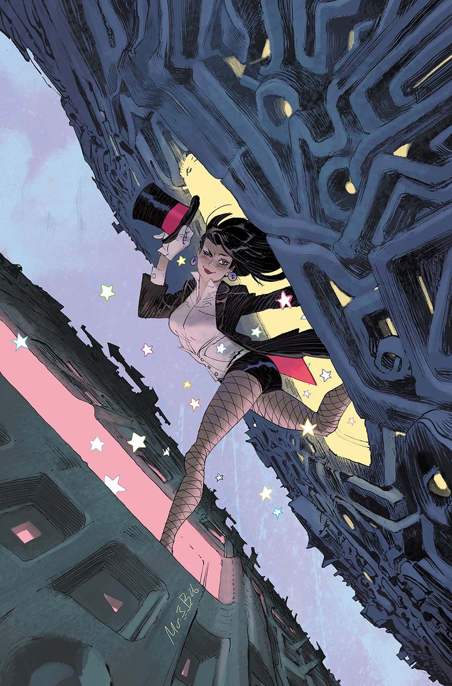 Zatanna Vol 4 #8 Cover C Variant Matias Bergara Card Stock Cover (DC Next Level)