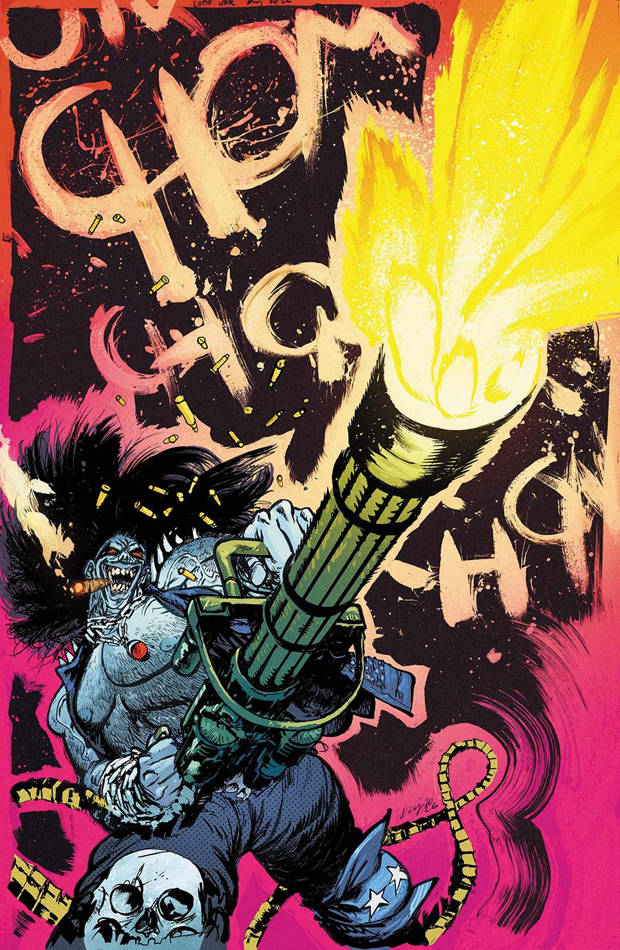 Lobo Vol 4 #9 Cover B Variant Daniel Warren Johnson Card Stock Cover (DC Next Level)