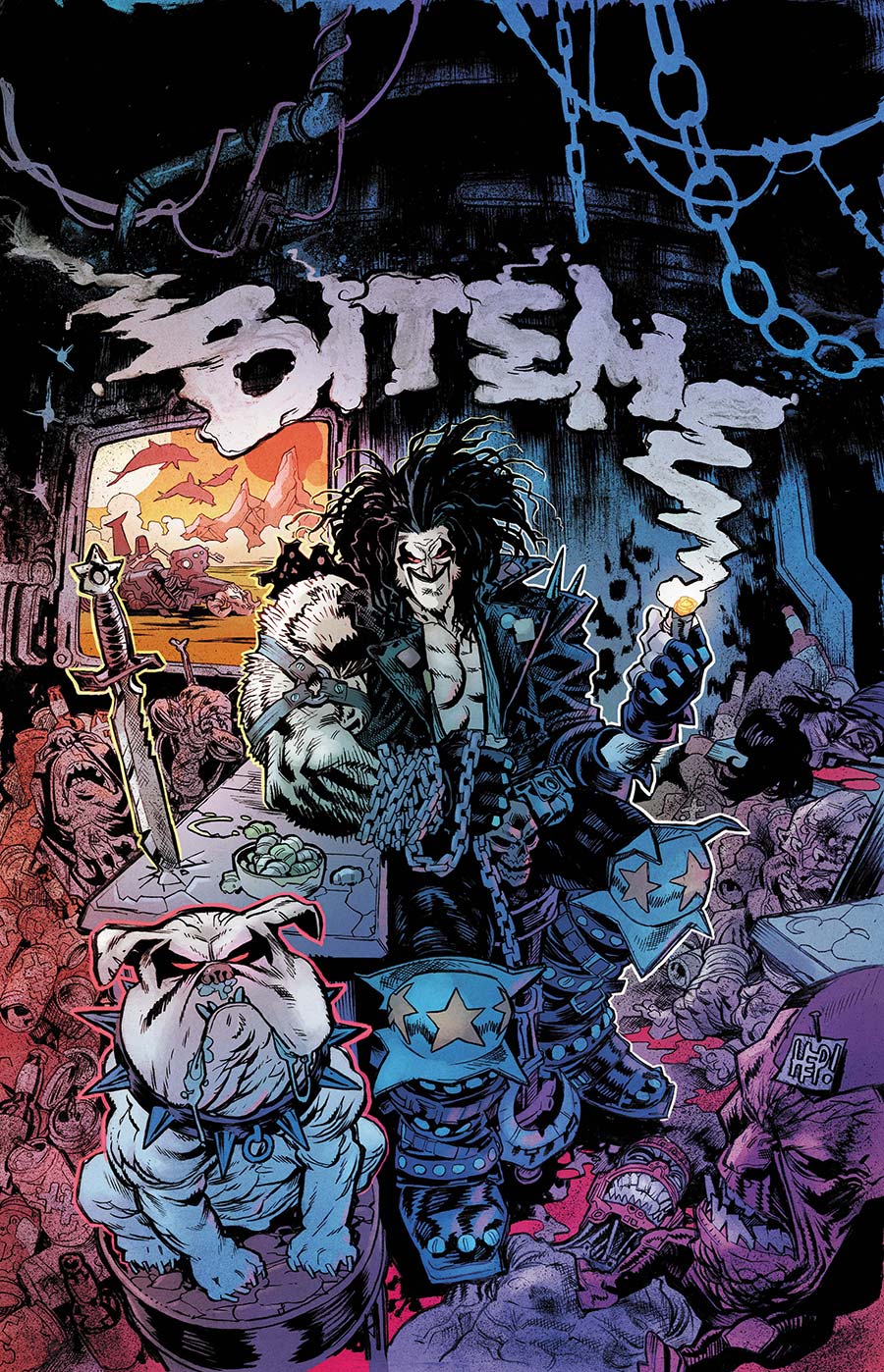 Lobo Vol 4 #9 Cover C Variant Scott Hepburn Card Stock Cover (DC Next Level)