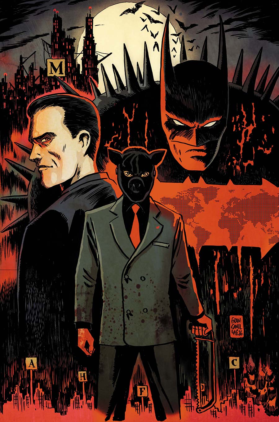 Absolute Batman Beyond Ark-M #1 (One Shot) Cover A Regular Francesco Francavilla Cover (DC All In)