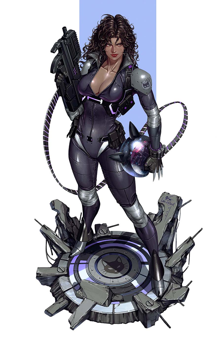 Absolute Catwoman #5 Cover B Variant Inhyuk Lee Card Stock Cover (DC All In)