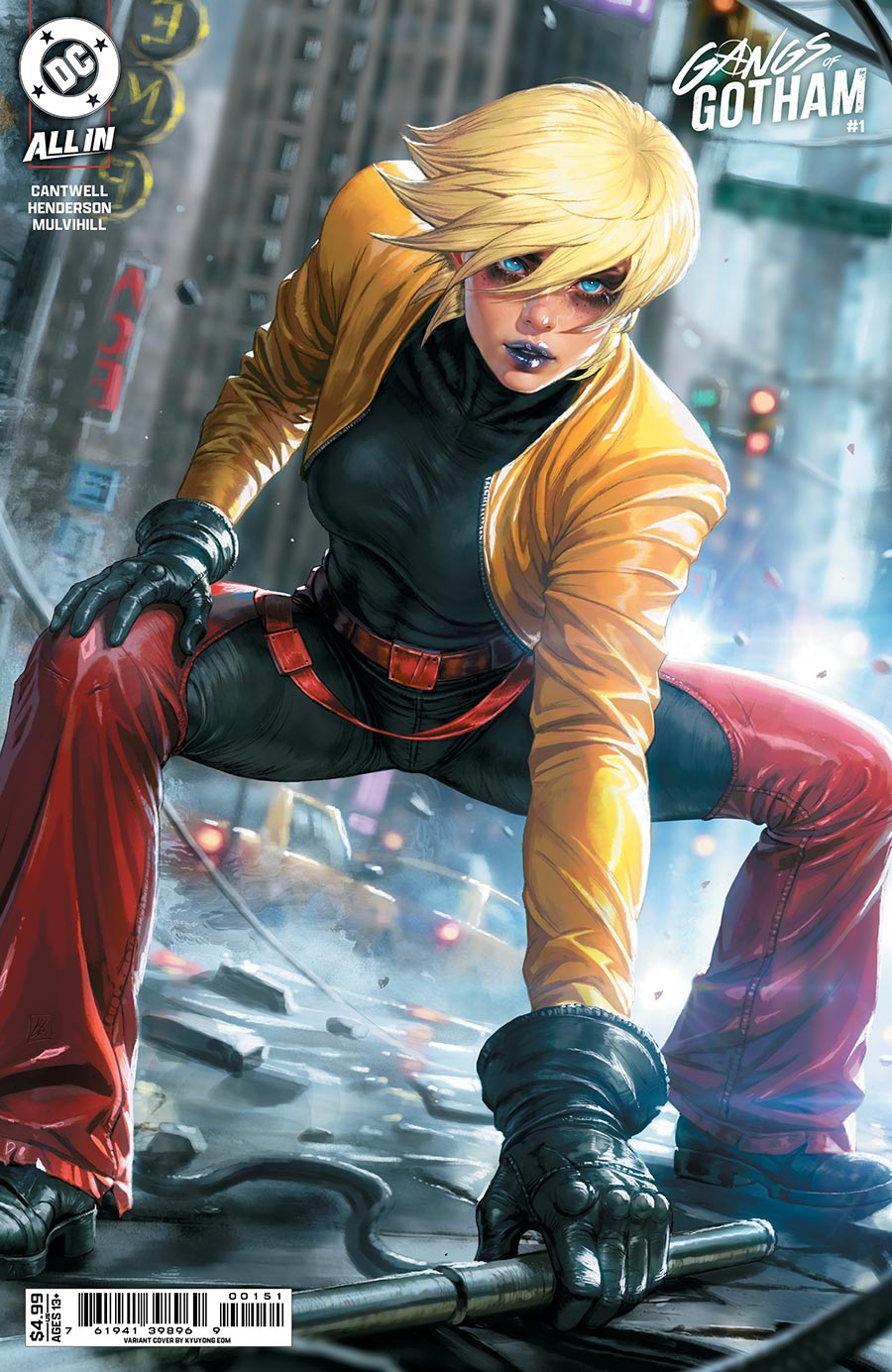 Gangs Of Gotham #1 Cover D Variant Kyuyong Eom Card Stock Cover (DC All In)