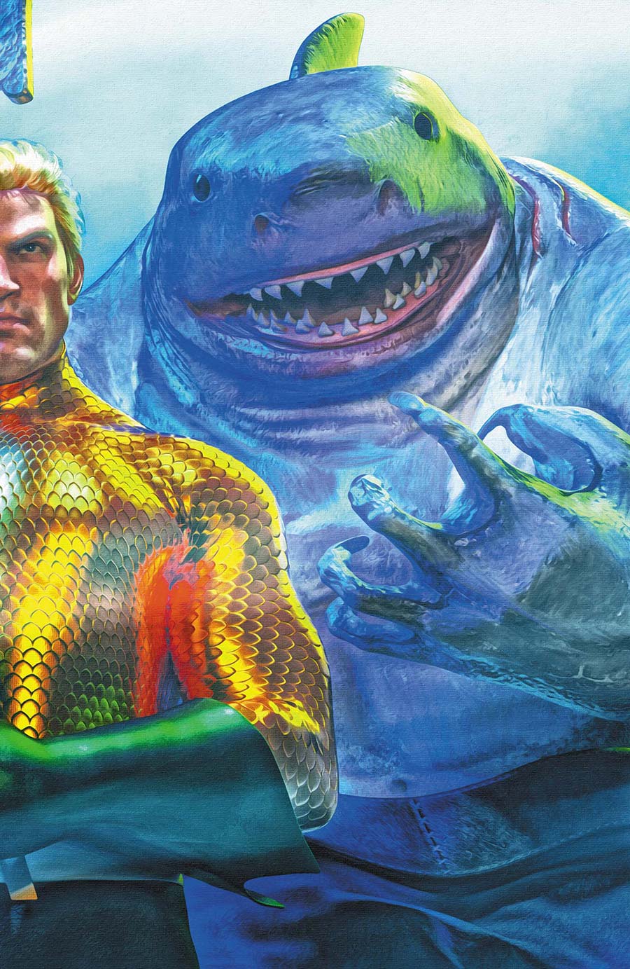 Emperor Aquaman #23 Cover C Variant Mark Spears Right Connecting Card Stock Cover (DC All In)