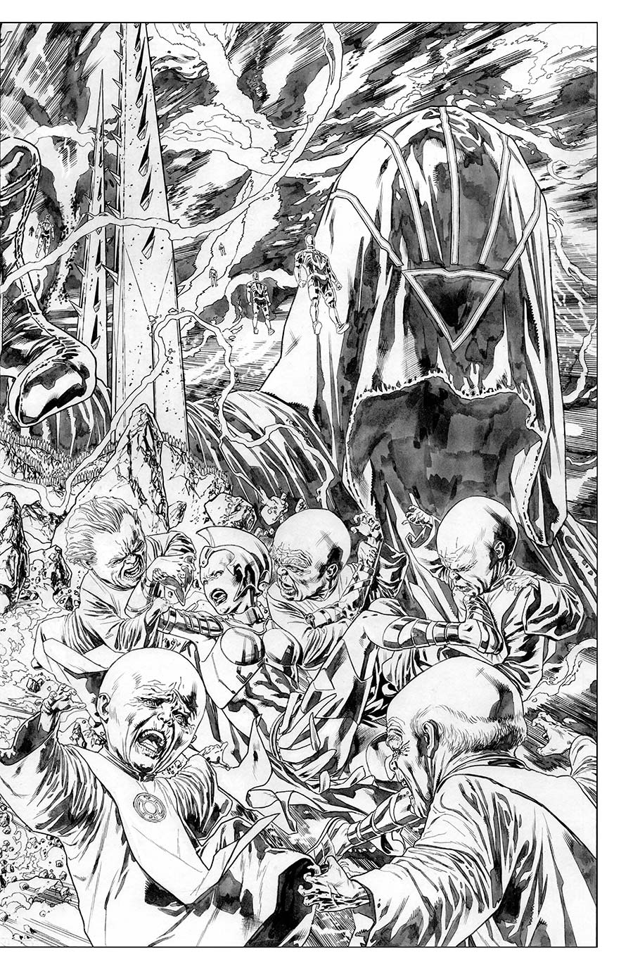 Green Lantern Vol 8 #41 Cover A Regular Fernando Pasarin & Oclair Albert Connecting Cover (DC All In)(Green Lantern First Light Part 3)