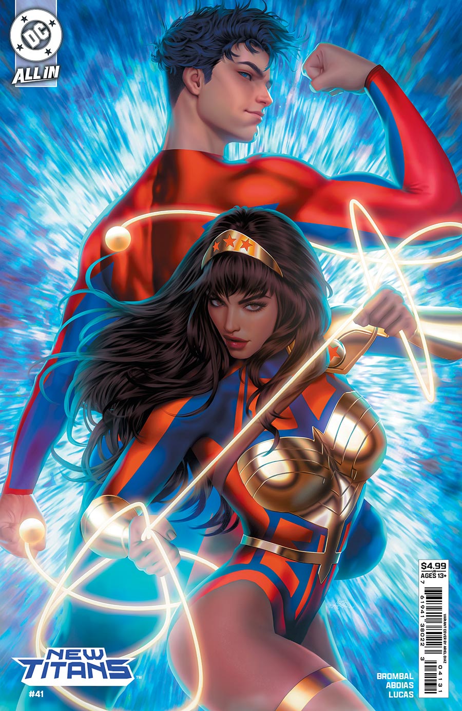 New Titans Vol 2 #41 Cover C Variant Ariel Diaz Card Stock Cover (DC All In)