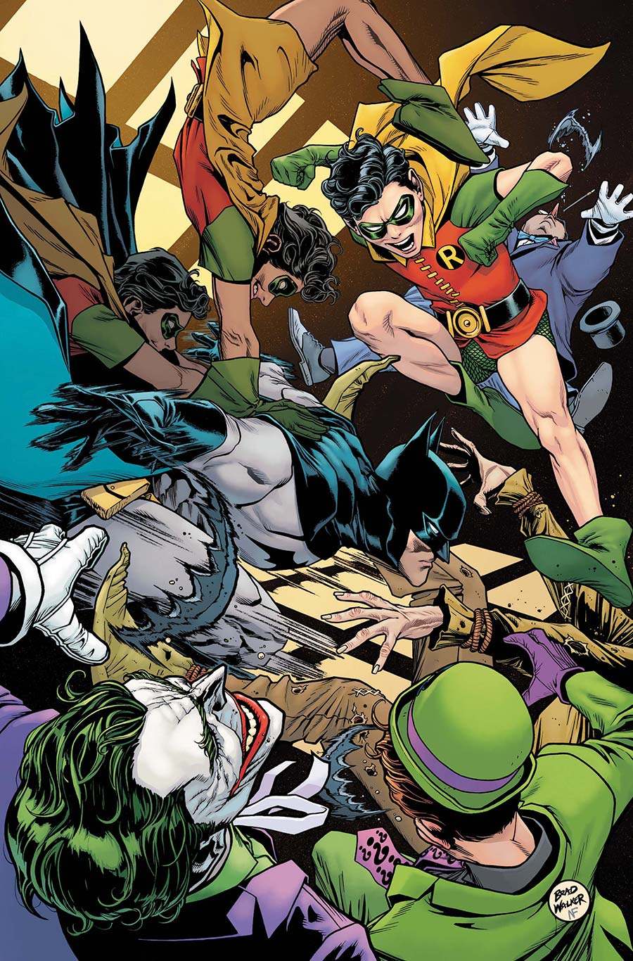 Batman And Robin Year One Dynamic Duos #4 Cover B Variant Brad Walker Card Stock Cover