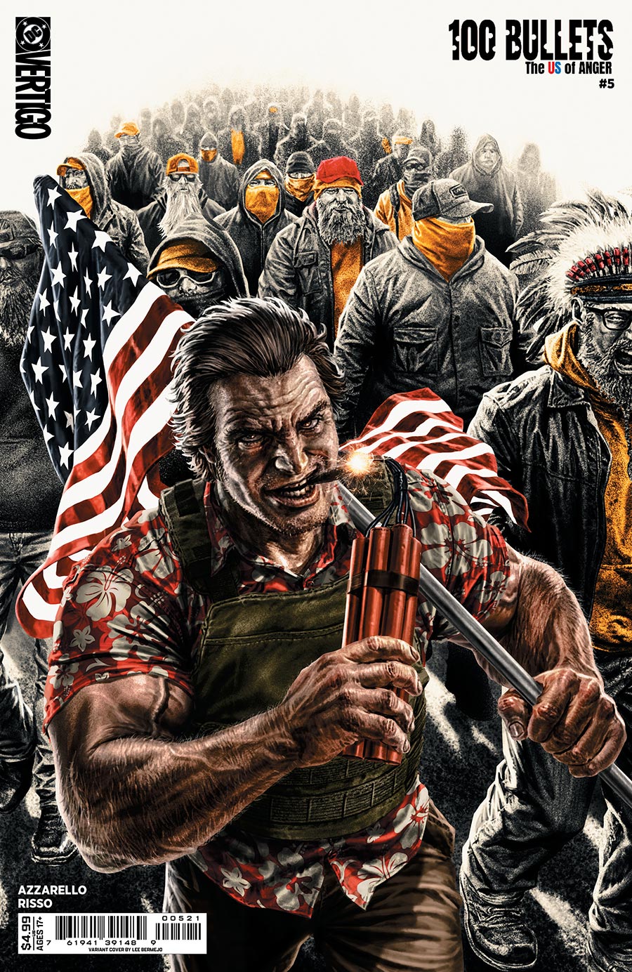 100 Bullets The US Of Anger #5 Cover B Variant Lee Bermejo Card Stock Cover