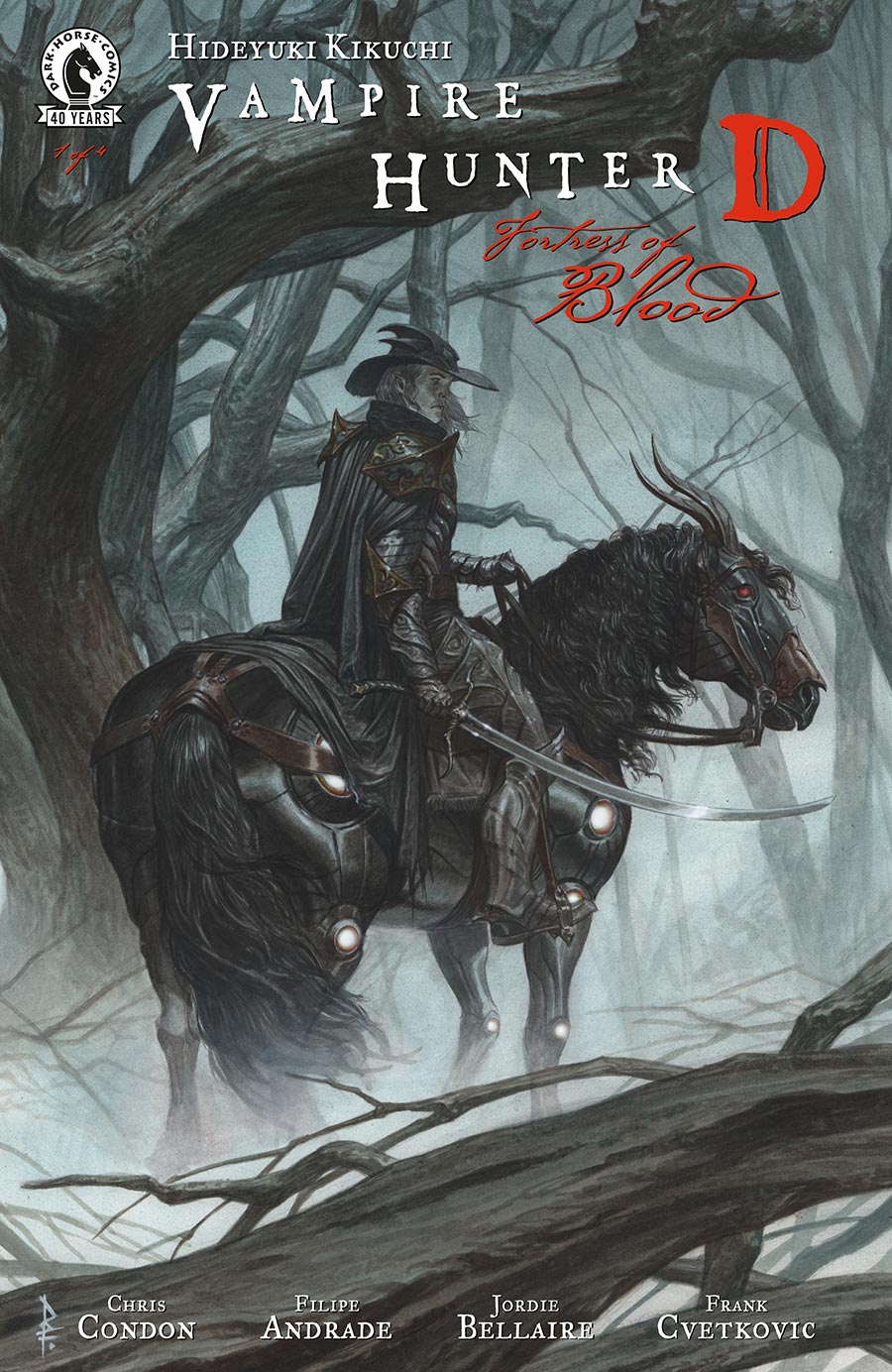 Vampire Hunter D Fortress Of Blood #1 Cover B Variant Riccardo Federici Cover
