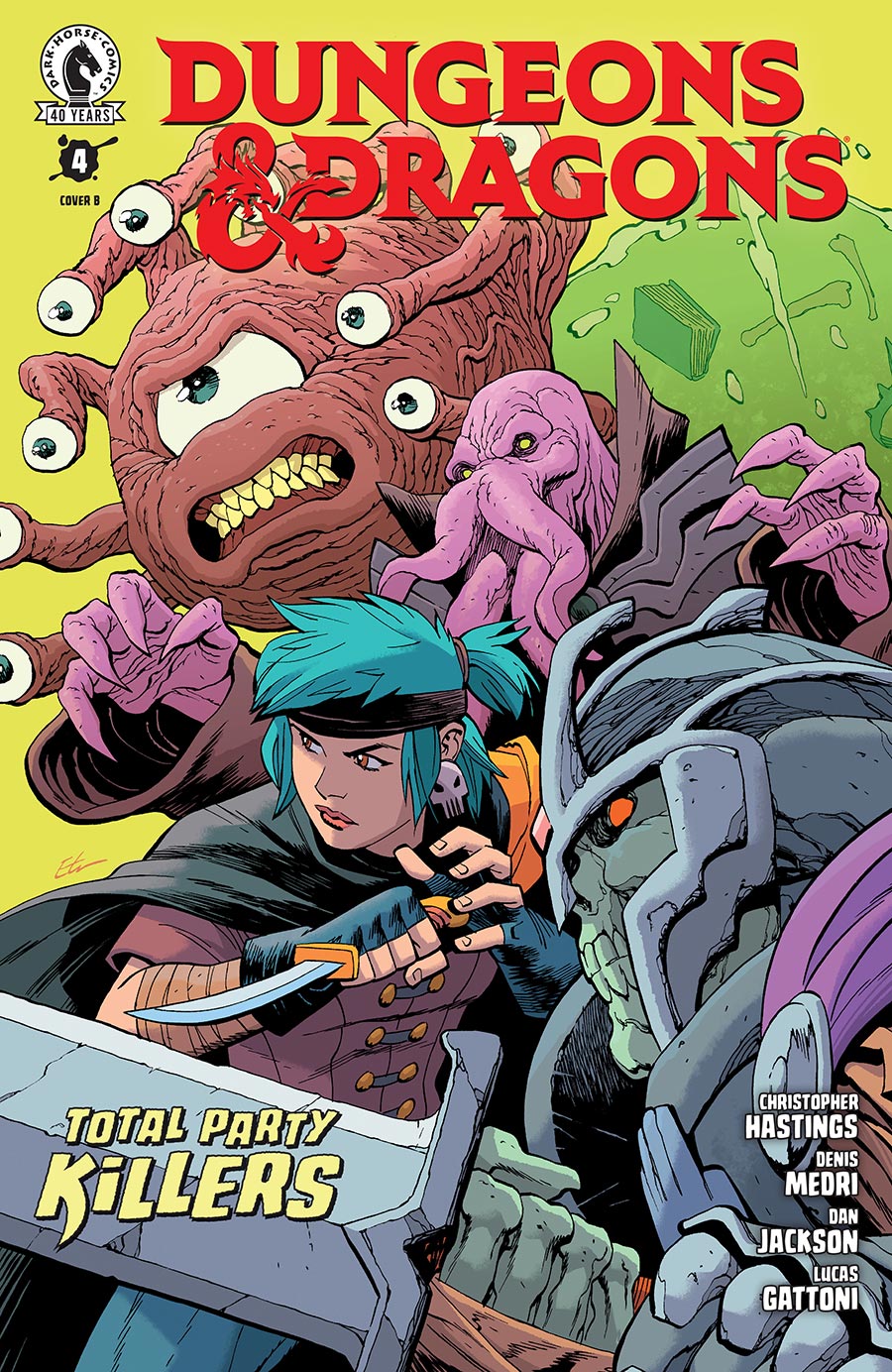 Dungeons & Dragons Total Party Killers #4 Cover B Variant Ethan Young Cover