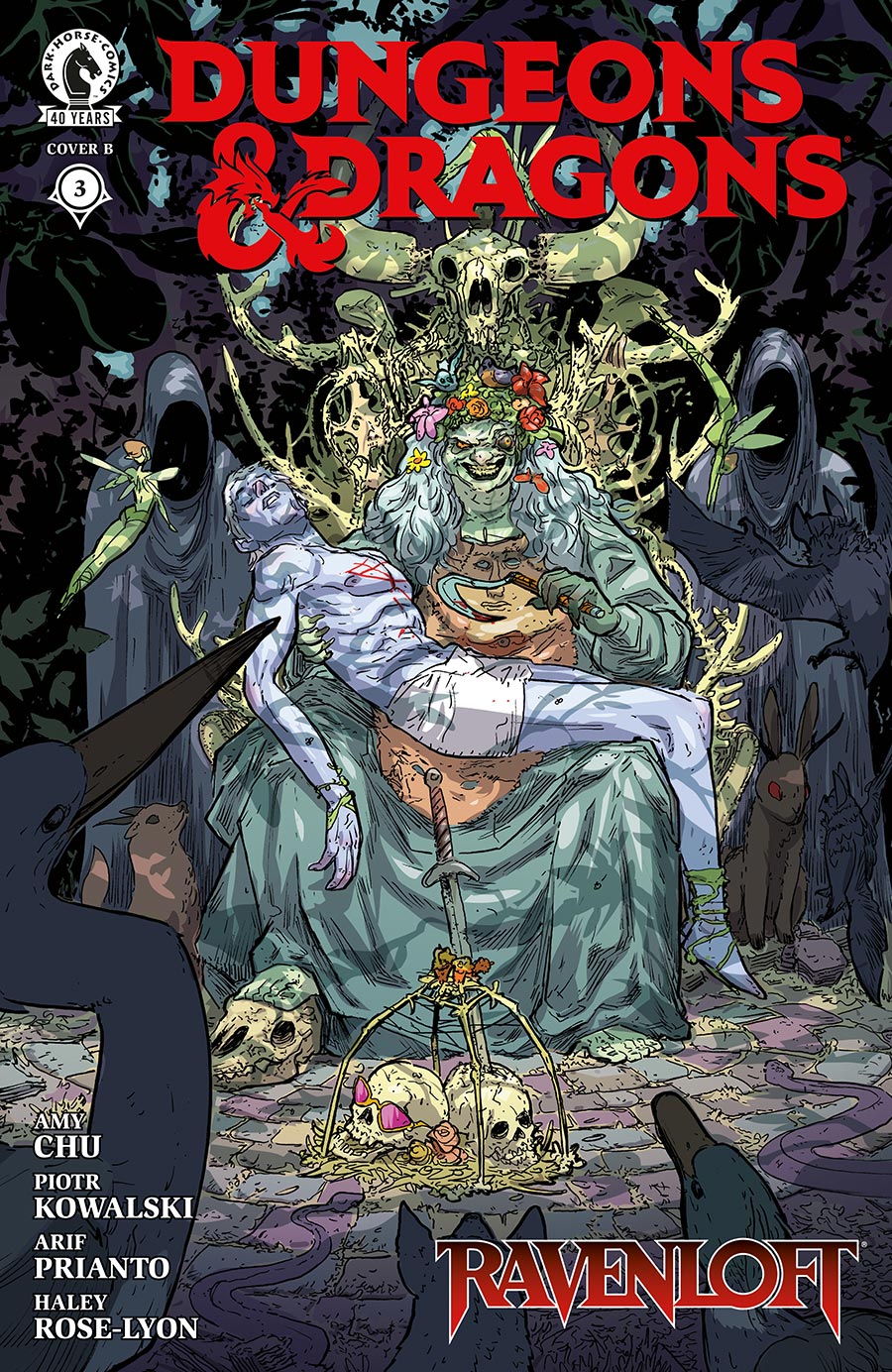 Dungeons & Dragons Ravenloft #3 Cover B Variant Riley Rossmo Cover