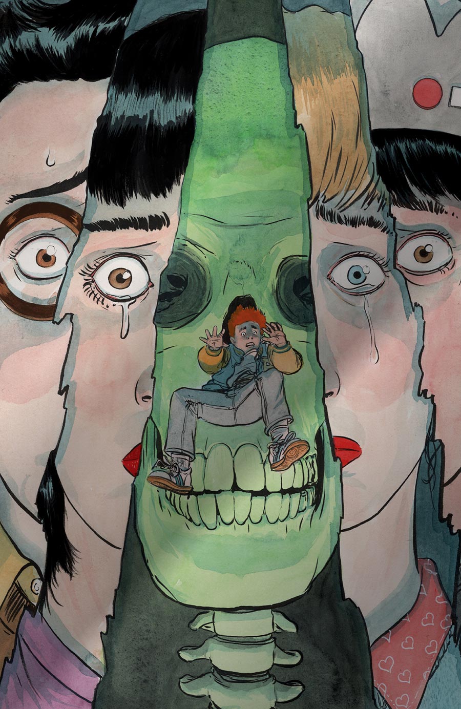 Archie In Hell #1 Cover G Variant Patrick Horvath Foil Cover