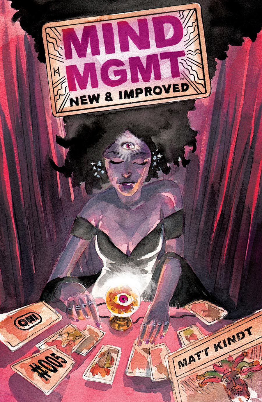 Mind MGMT New & Improved #5 Cover B Variant Mike Del Mundo Cover