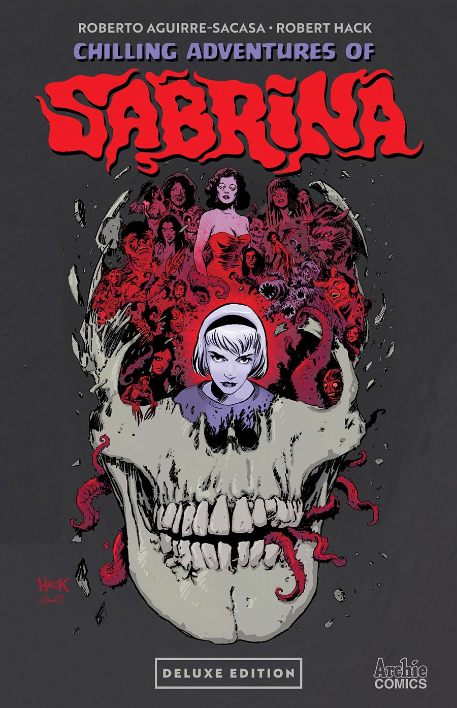 Chilling Adventures Of Sabrina Deluxe Edition HC Book Market Robert Hack Cover
