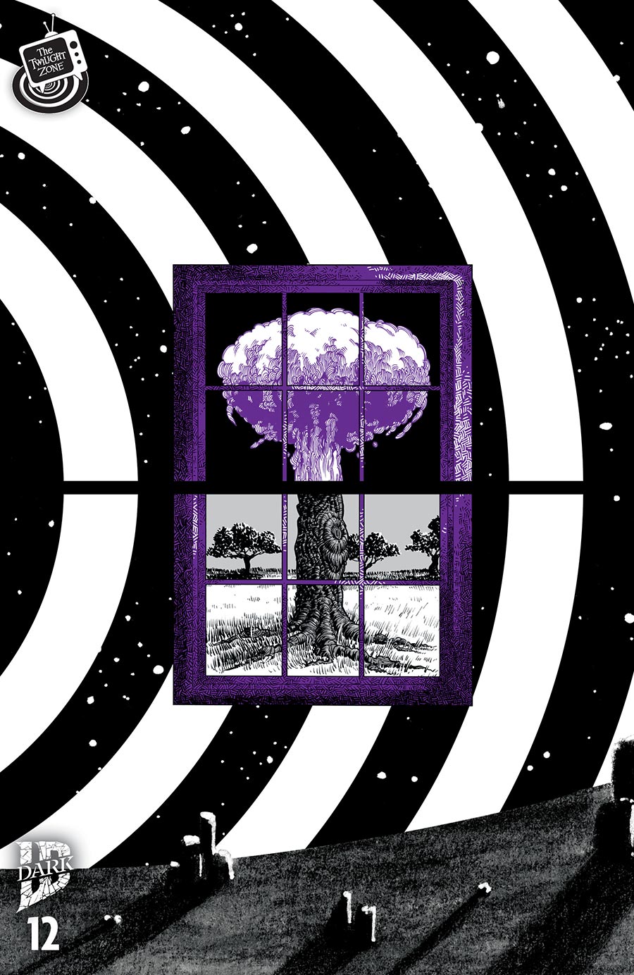Twilight Zone Vol 6 #12 Cover B Variant J Gonzo Connecting Set Cover