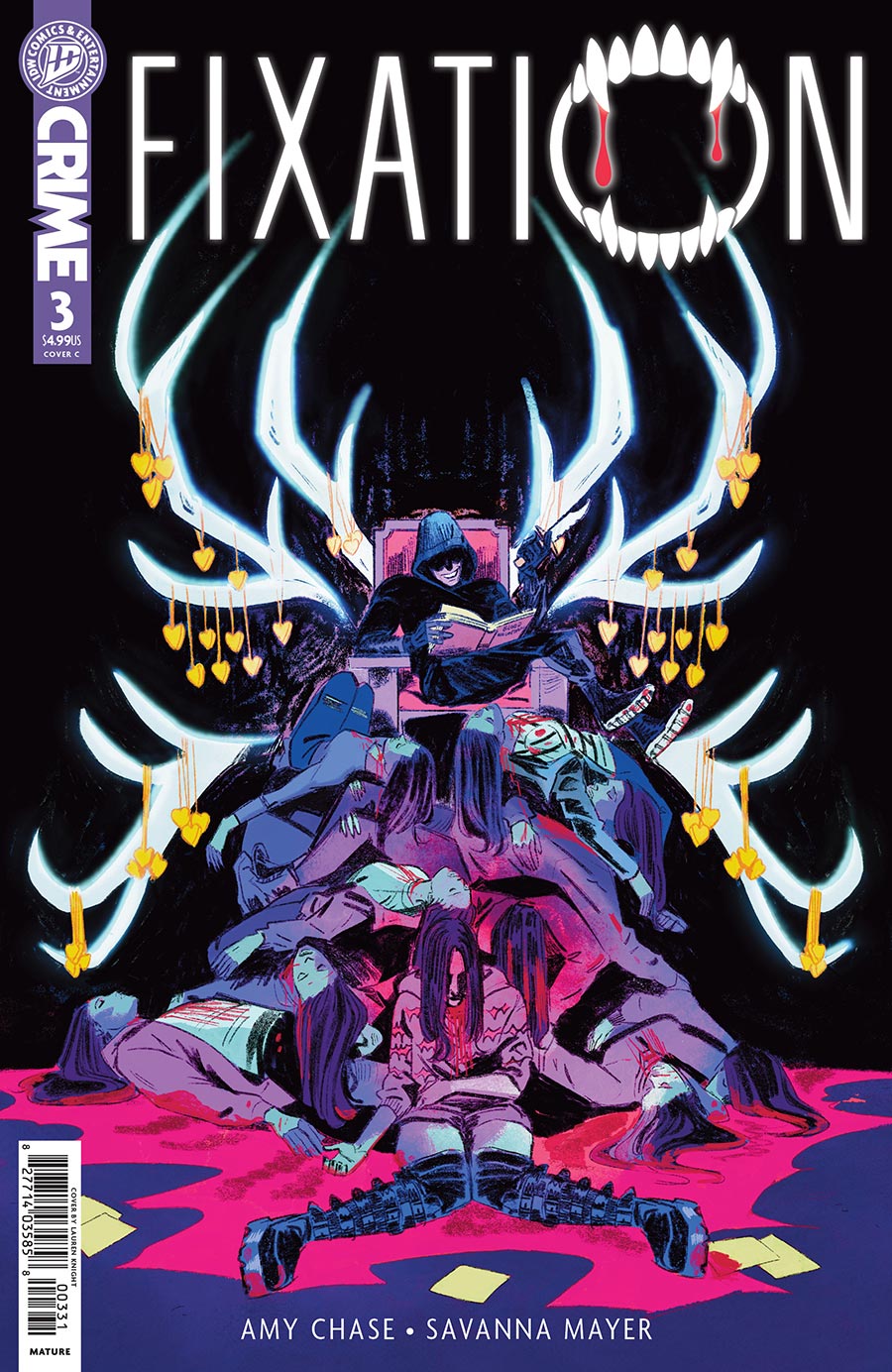 Fixation #3 Cover C Variant Lauren Knight Cover