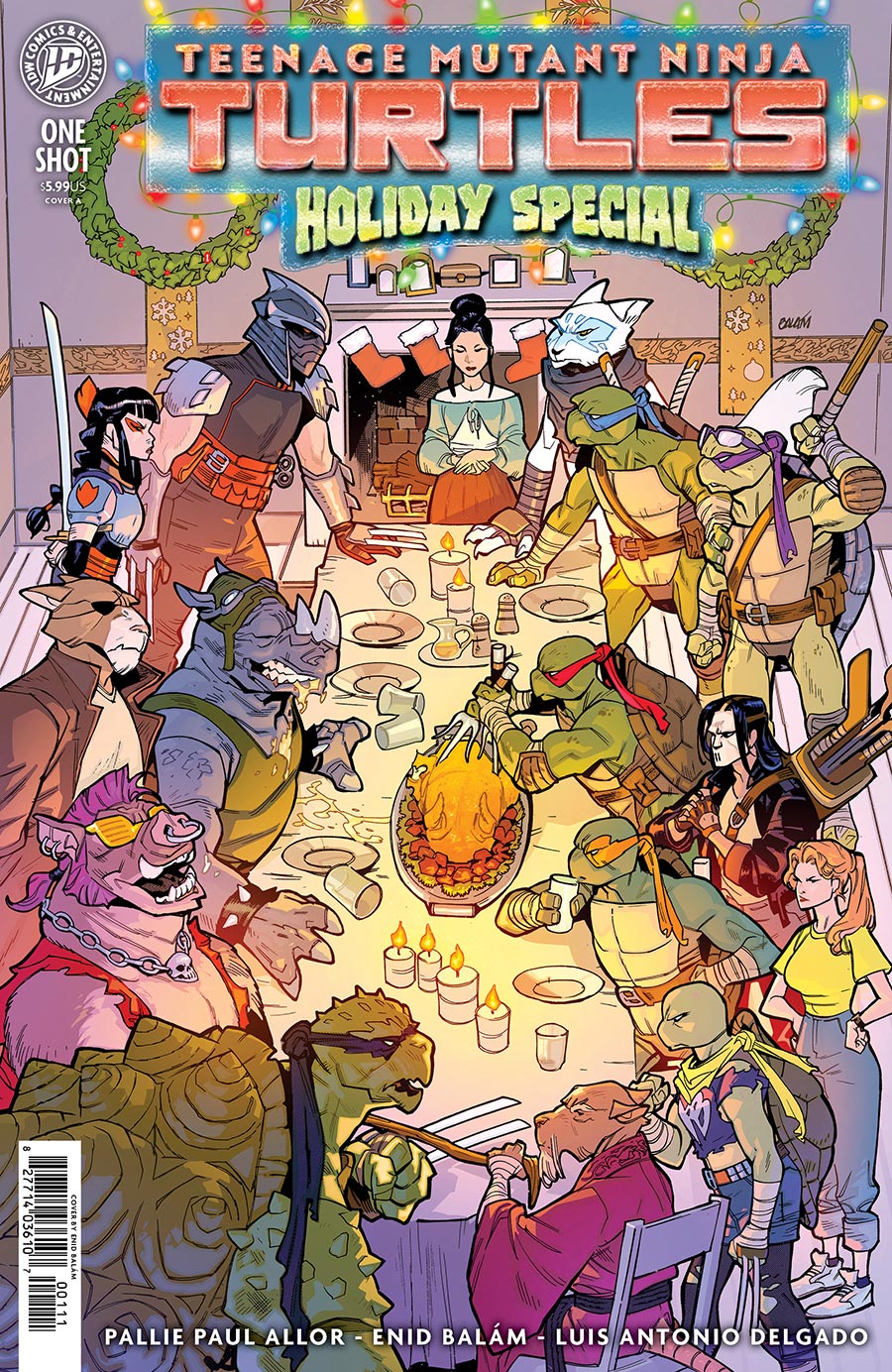 Teenage Mutant Ninja Turtles Holiday Special #1 (One Shot) Cover A Regular Enid Balam Cover