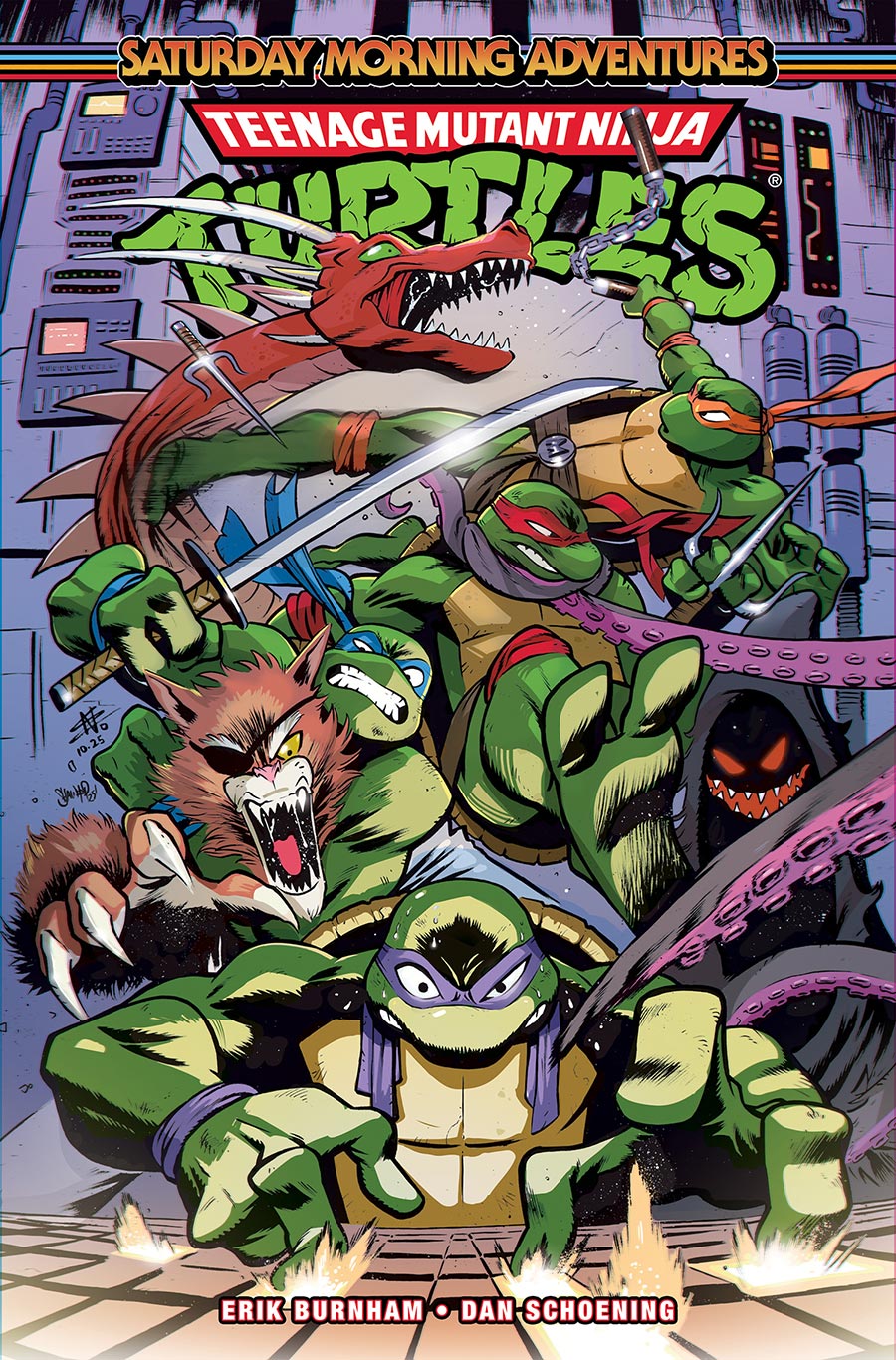 Teenage Mutant Ninja Turtles Saturday Morning Adventures Vol 9 TP