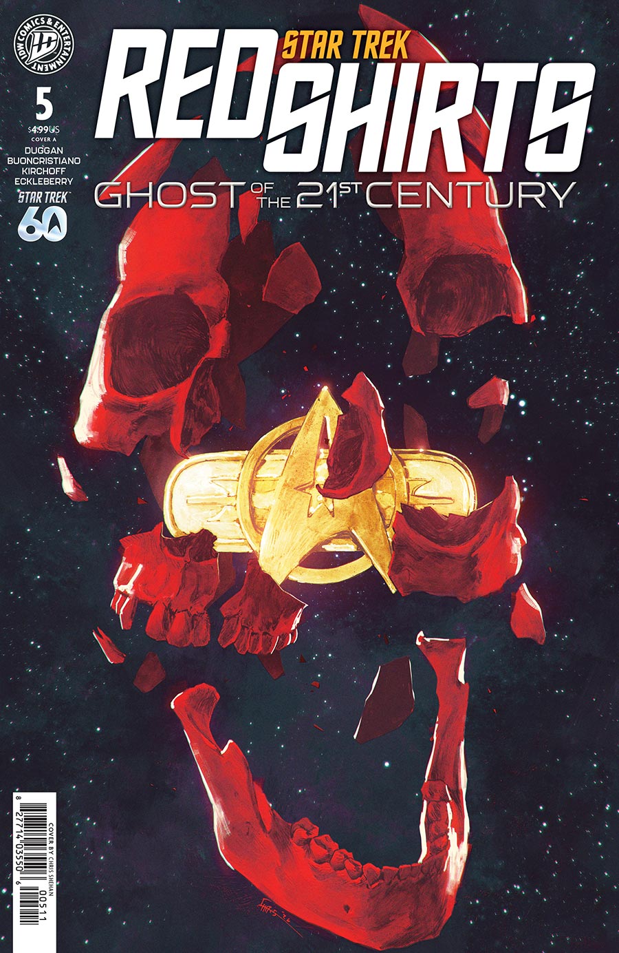 Star Trek Red Shirts Ghost Of The 21st Century #5 Cover A Regular Chris Shehan Cover