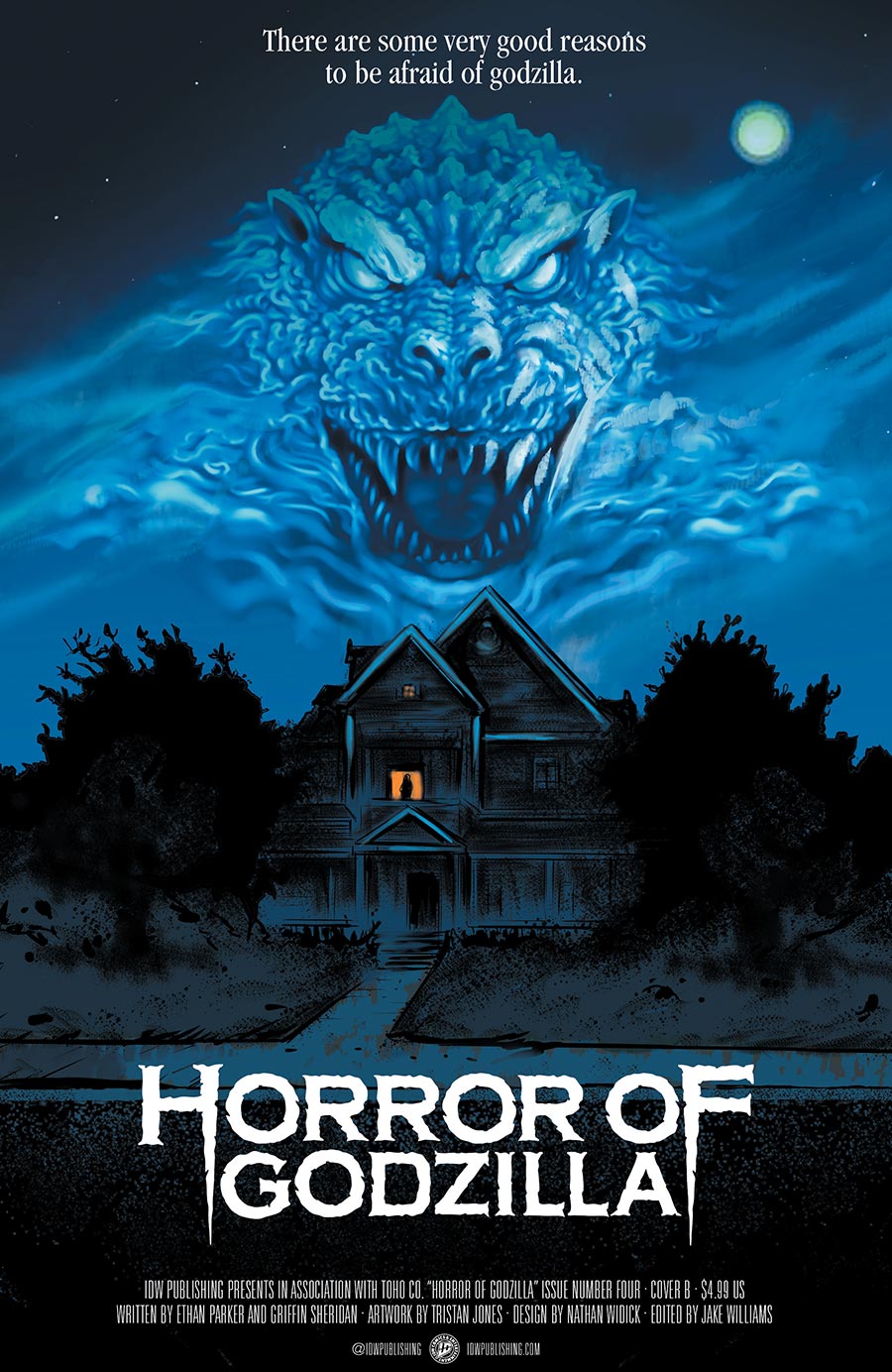 Horror Of Godzilla #4 Cover B Variant Pablo Tunica Movie Homage Cover (Kai-Sei Era)