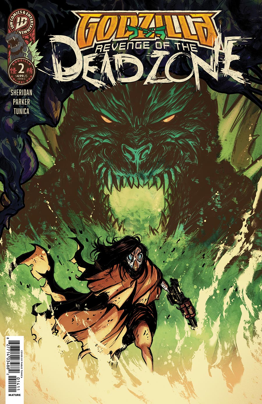 Godzilla Revenge Of The Deadzone #2 Cover A Regular Pablo Tunica Cover (Kai-Sei Era)