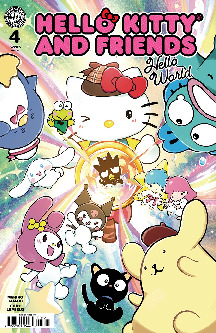 Hello Kitty And Friends Hello World #4 Cover B Variant Miles Arq Cover