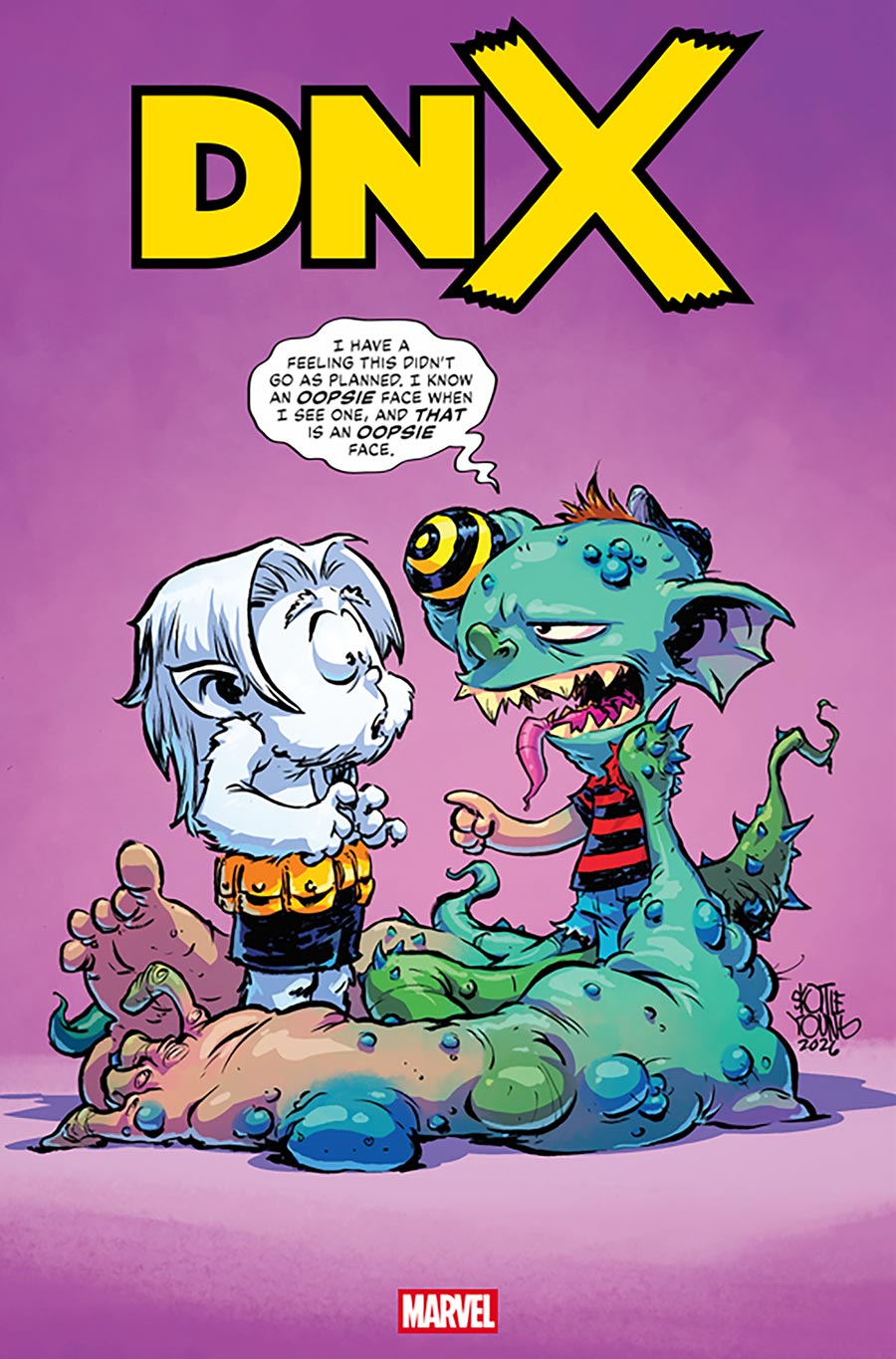DNX #4 Cover C Variant Skottie Young DNX Collection H Cover
