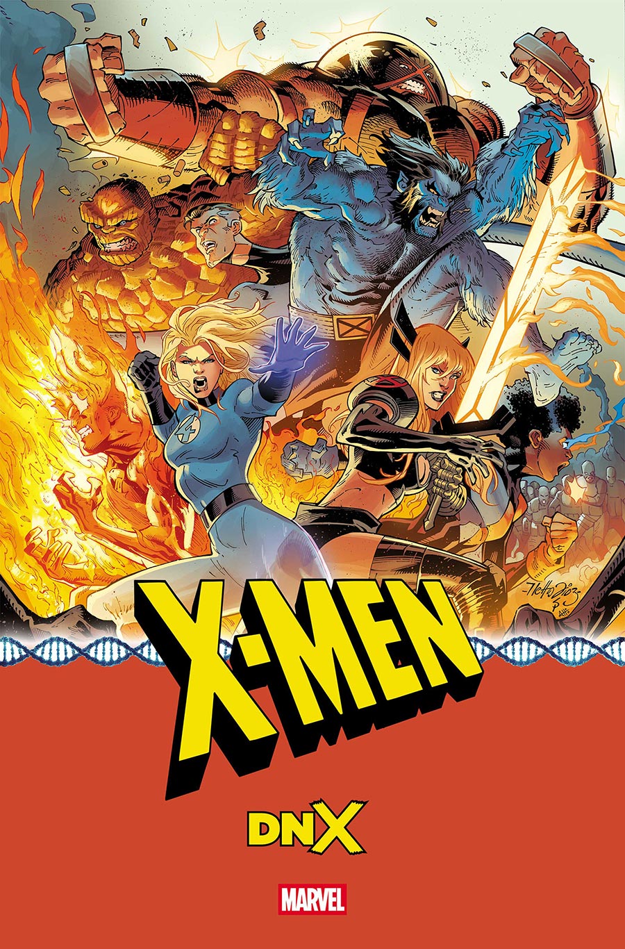 X-Men Vol 7 #41 Cover A Regular Netho Diaz Cover (DNX Tie-In)