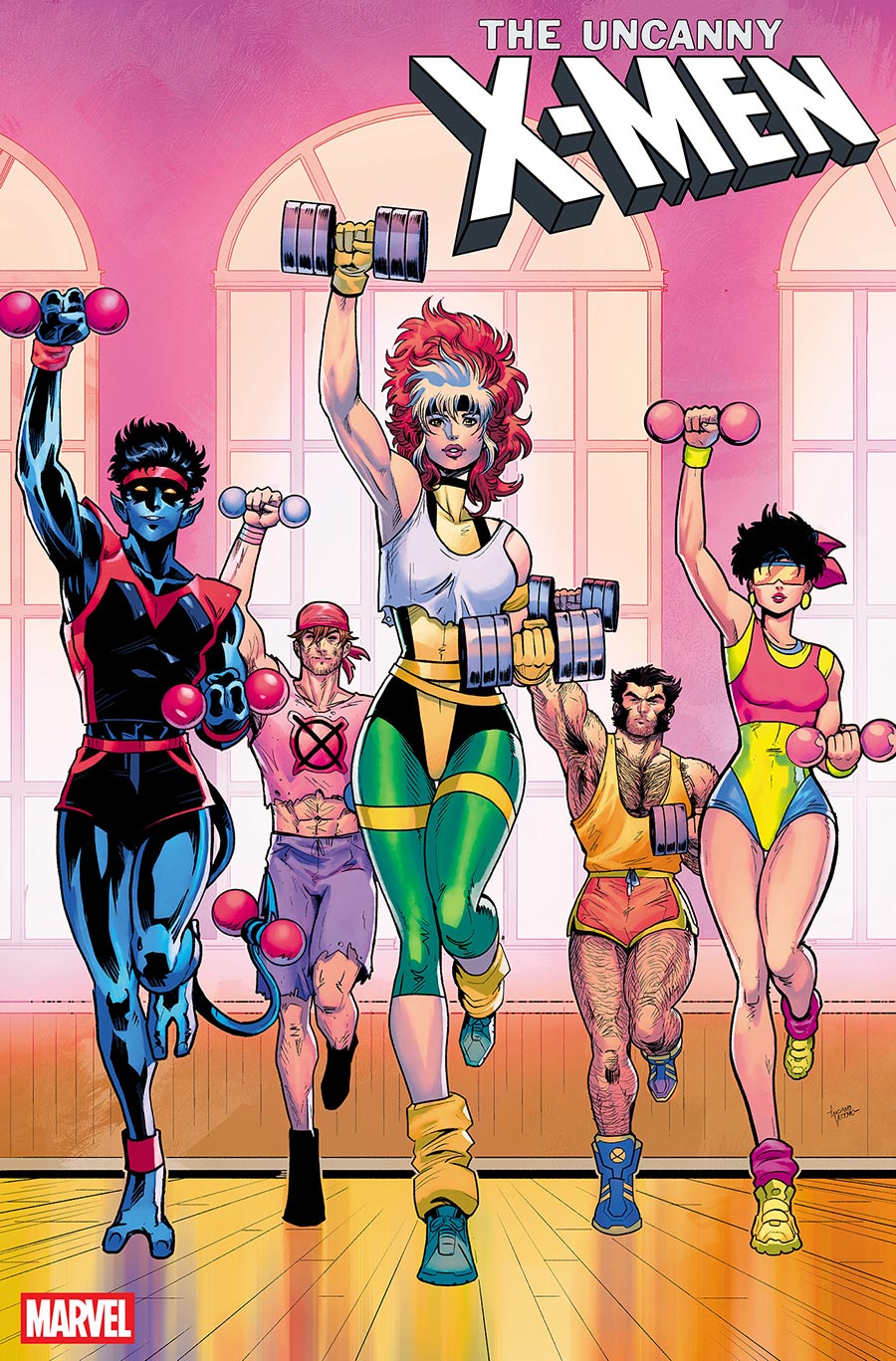 Uncanny X-Men Vol 6 #38 Cover C Variant Luciano Vecchio Workout Cover