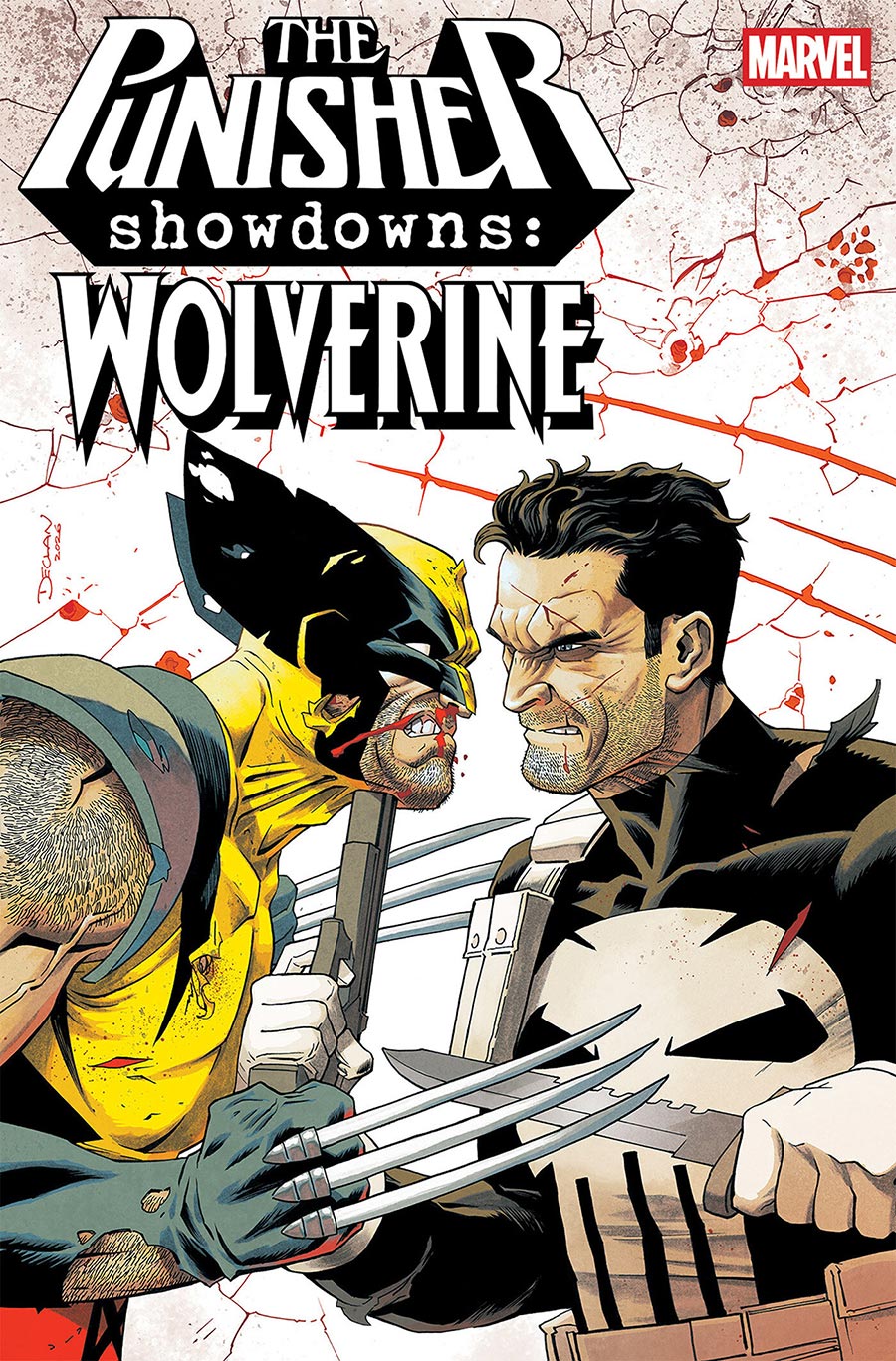 Punisher Showdowns Wolverine #1 (One Shot) Cover C Incentive Declan Shalvey Variant Cover