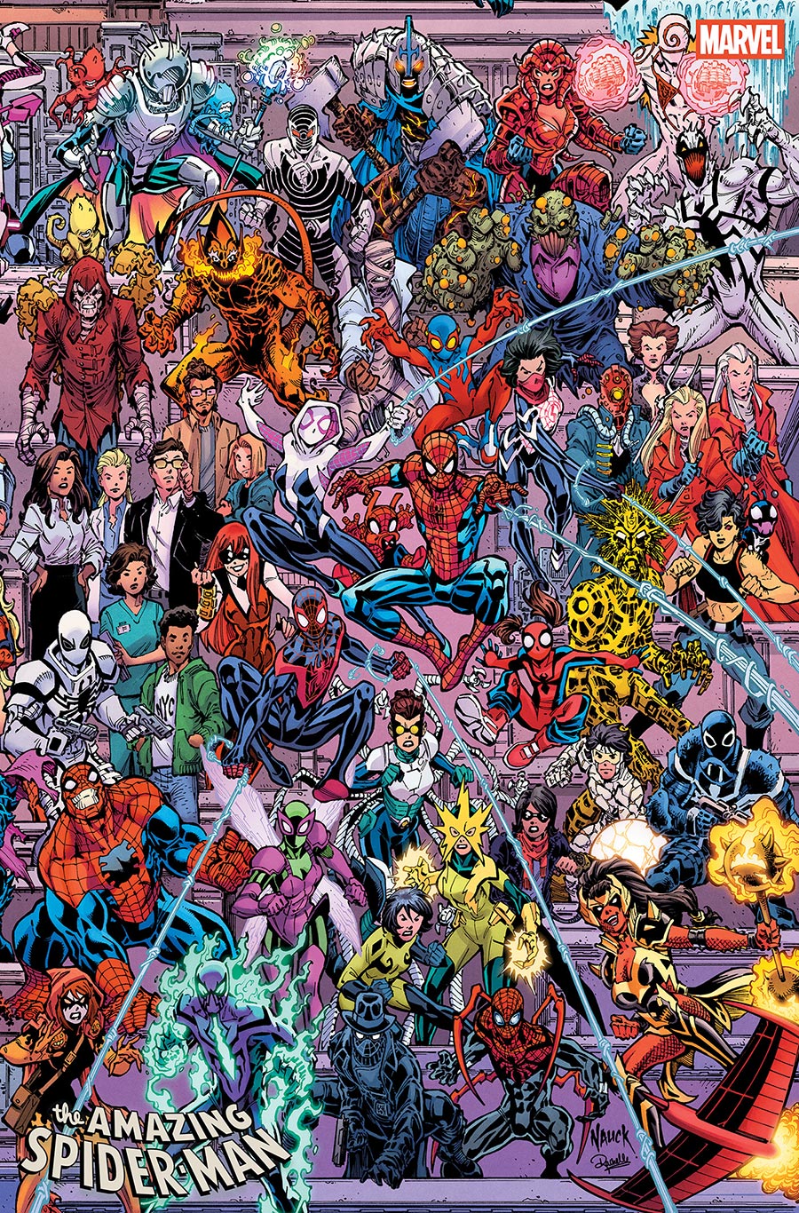 Amazing Spider-Man Vol 7 #1003 Cover B Variant Todd Nauck Legacy 4-Part Connecting Cover
