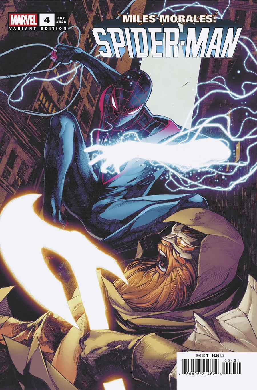 Miles Morales Spider-Man Vol 3 #4 Cover C Variant Alessandro Cappuccio Cover
