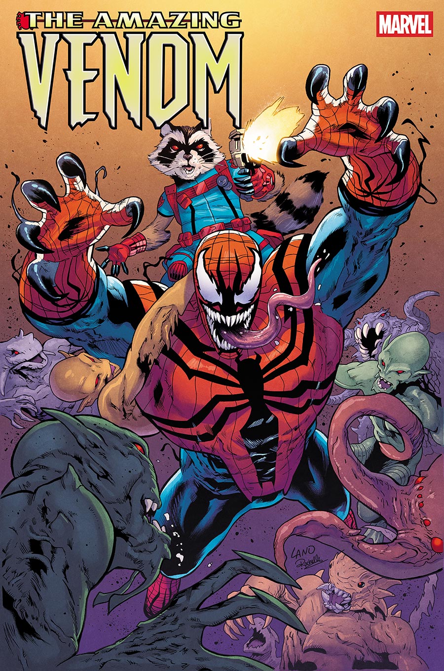 Amazing Venom #3 Cover B Variant Greg Land Cover