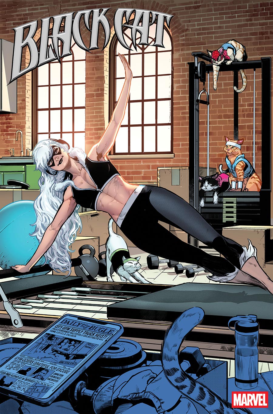Black Cat Vol 3 #16 Cover C Variant Juan Frigeri Workout Cover