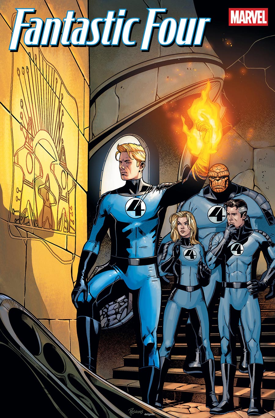 Fantastic Four Vol 8 #19 Cover E Variant Ramon Rosanas Cover