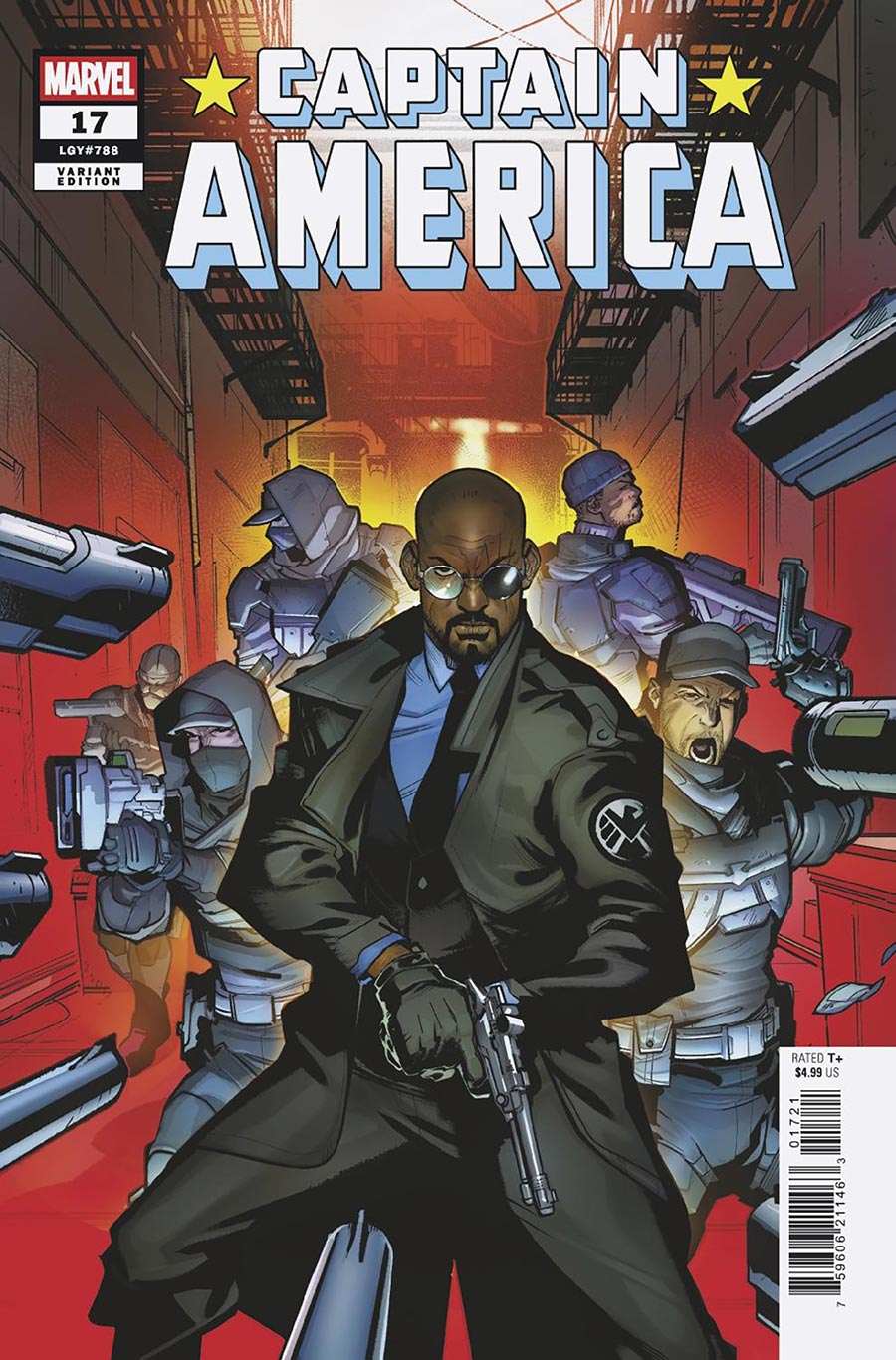 Captain America Vol 11 #17 Cover D Variant CF Villa Cover