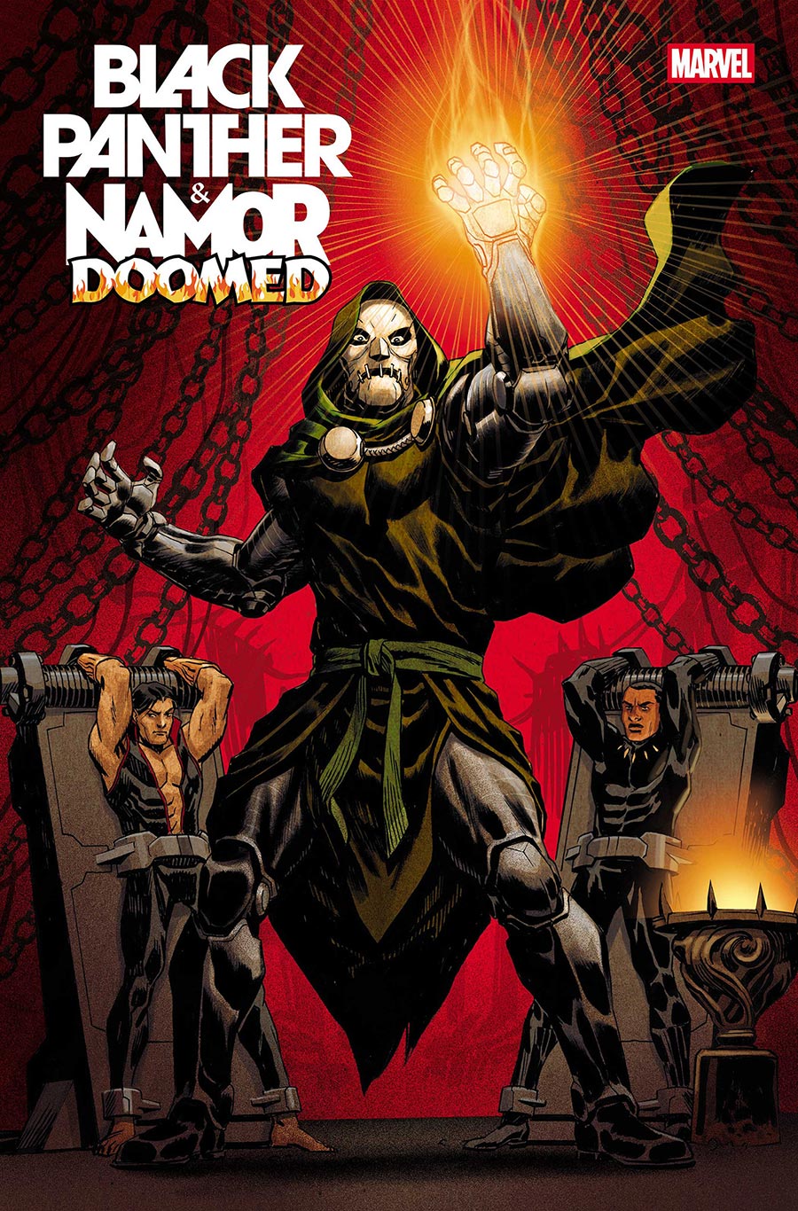 Black Panther Namor Doomed #3 Cover A Regular Dave Johnson Cover