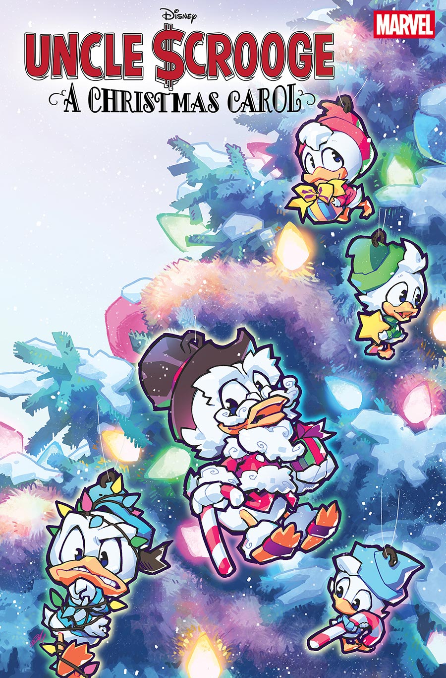 Uncle Scrooge A Christmas Carol #1 (One Shot) Cover B Variant Rose Besch Cover