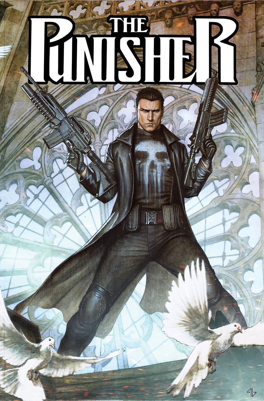 Punisher Enter The War Zone Omnibus HC Direct Market Adi Granov Variant Cover