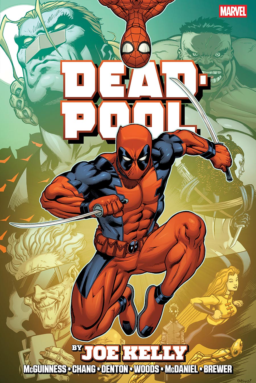 Deadpool By Joe Kelly Omnibus HC Book Market Ed McGuinness Montage Cover New Printing