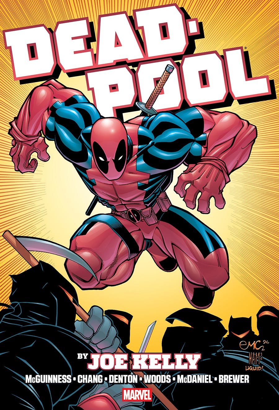 Deadpool By Joe Kelly Omnibus HC Direct Market Ed McGuinness Ninja Variant Cover New Printing