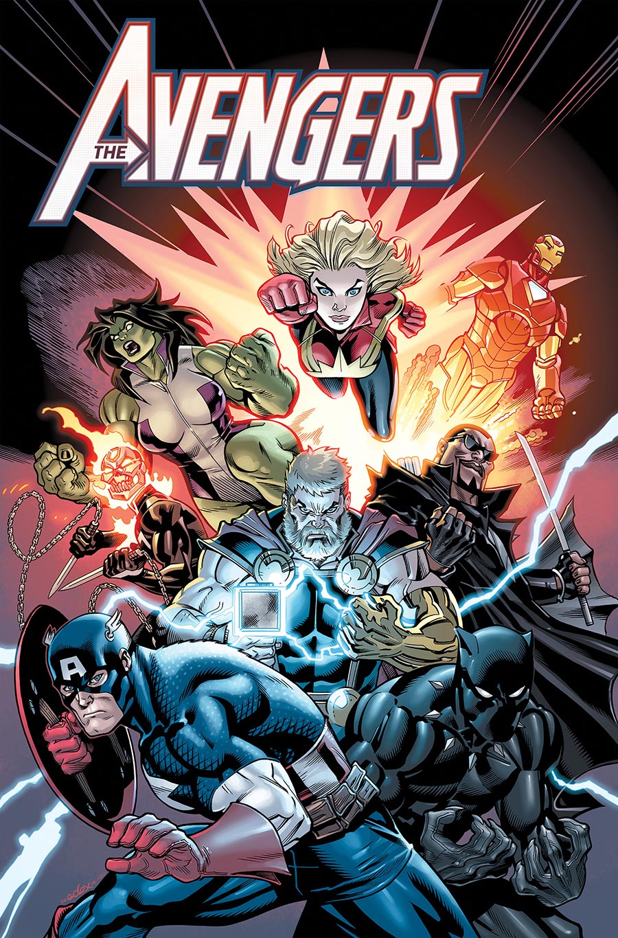 Avengers By Jason Aaron Omnibus Vol 1 HC Direct Market Sara Pichelli Variant Cover