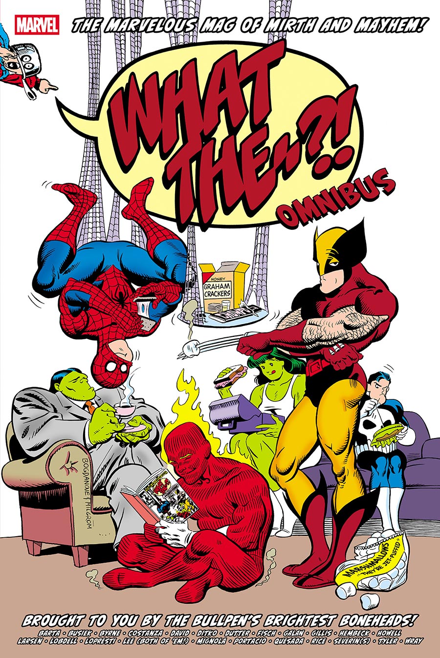 What The Omnibus HC Book Market Jon Bogdanove Cover