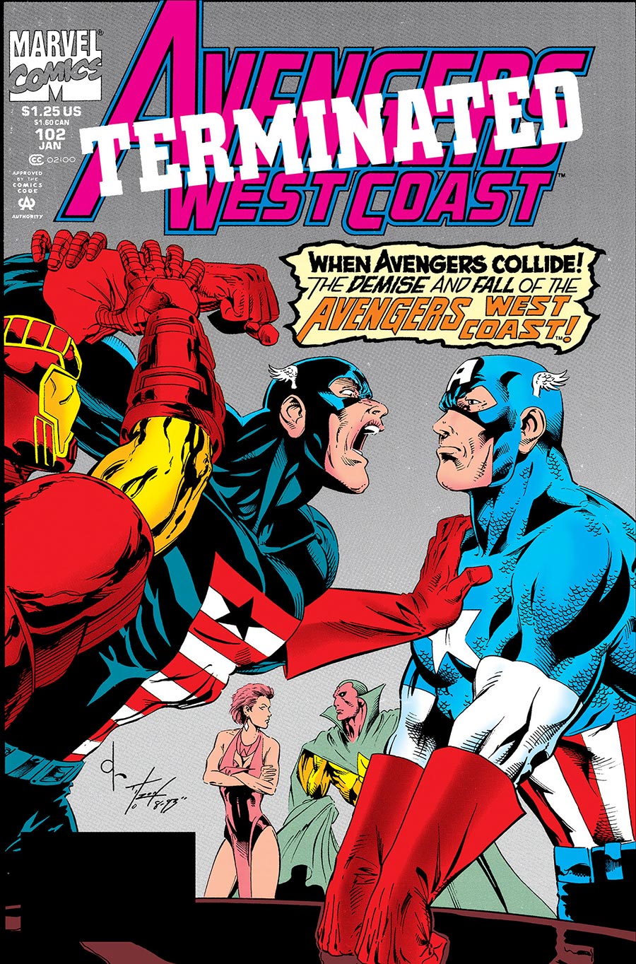 Avengers West Coast Epic Collection Vol 8 Terminated TP