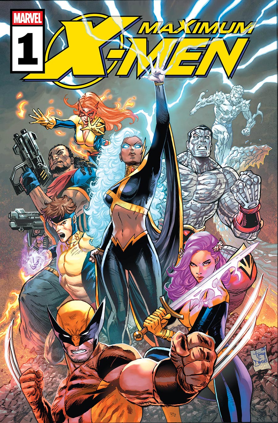 Maximum X-Men #1 Cover A Regular Tony S Daniel Cover