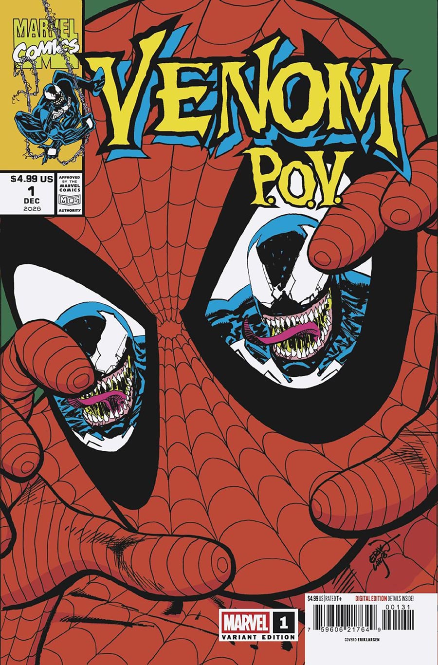 Venom POV #1 Cover D Variant Erik Larsen Cover