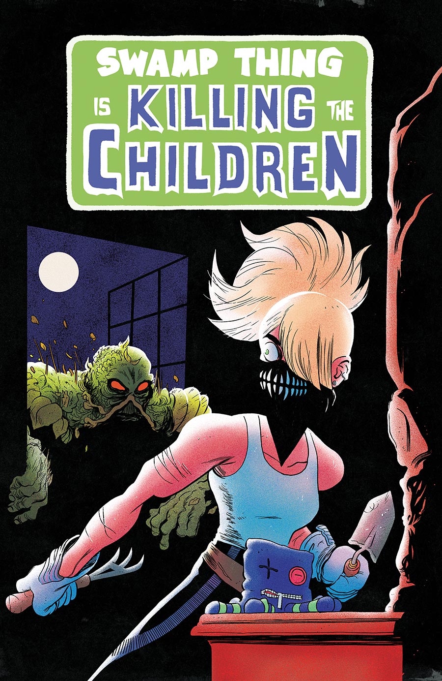 Swamp Thing Is Killing The Children #1 (One Shot) Cover C Variant Tyler Boss Swamp Thing Homage Cover